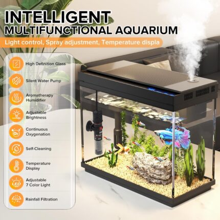 2.4 Gallon Fish Tank - Image 2