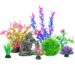 Vibrant Artificial Aquarium Plant Set