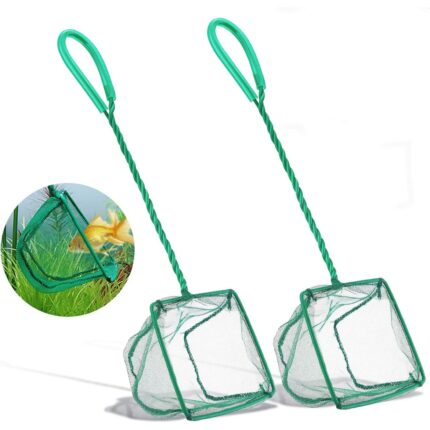 Green Aquarium Fish Net