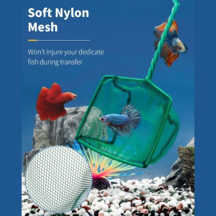 Small Green Fish Net - Hình 2