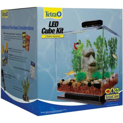 Tetra 3 Gallon LED Cube Aquarium Kit - Hình 2