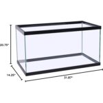 Clear Glass 20 Gallon Long Aquarium - Hình 8