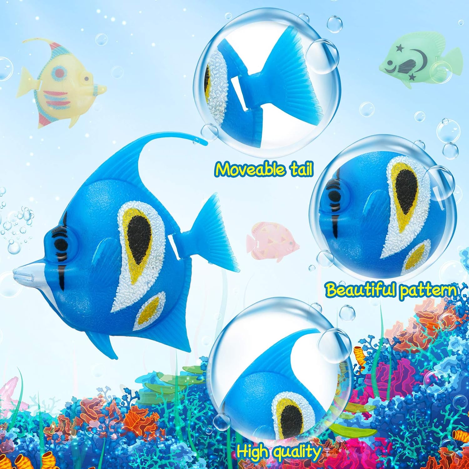 Floating Artificial Fish - Hình 2